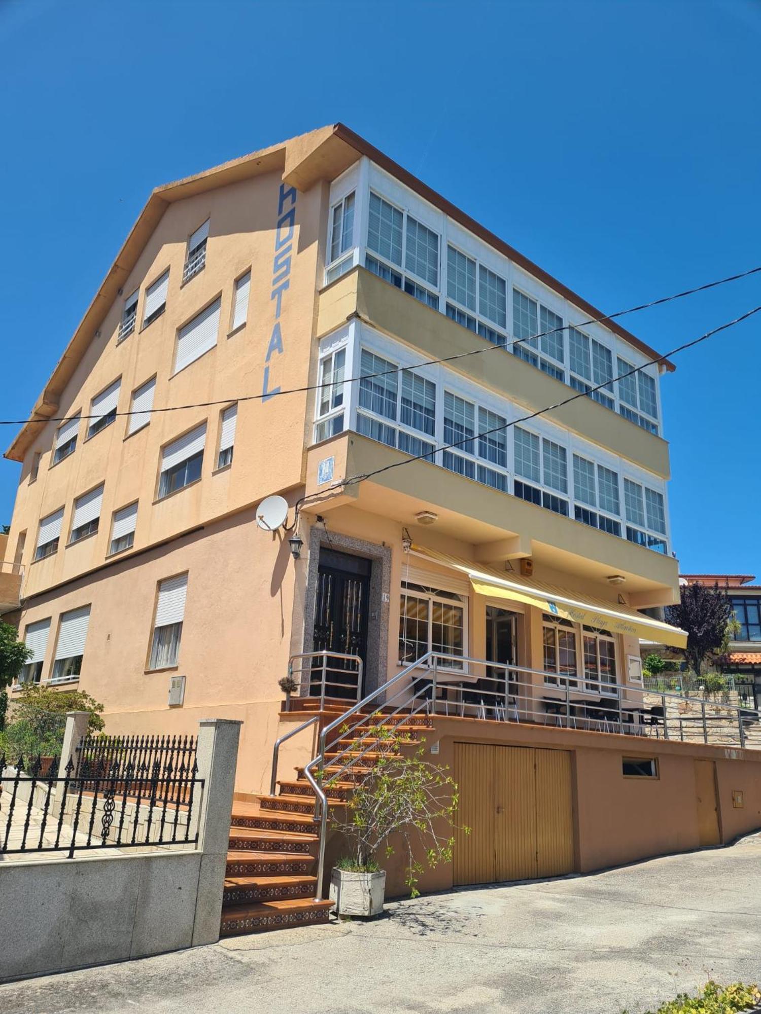 Hostal Playa Atlantica Hotel Louro Exterior foto